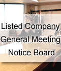 Listed Company General Meeting Notice Board